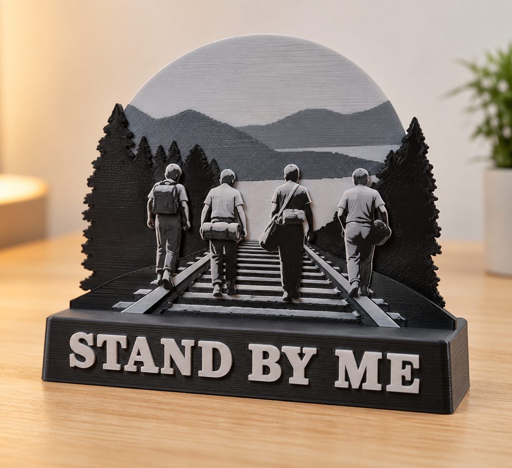 Stand By Me Ispirazione di design creativo per stampa 3D