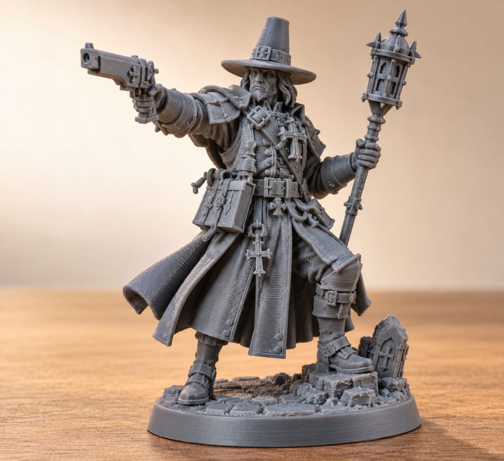 Witch Hunters Ispirazione di design creativo per stampa 3D