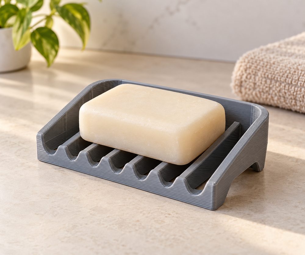 Good Soap Holder Effective Water Draining Inspiración de diseño creativo para impresión 3D