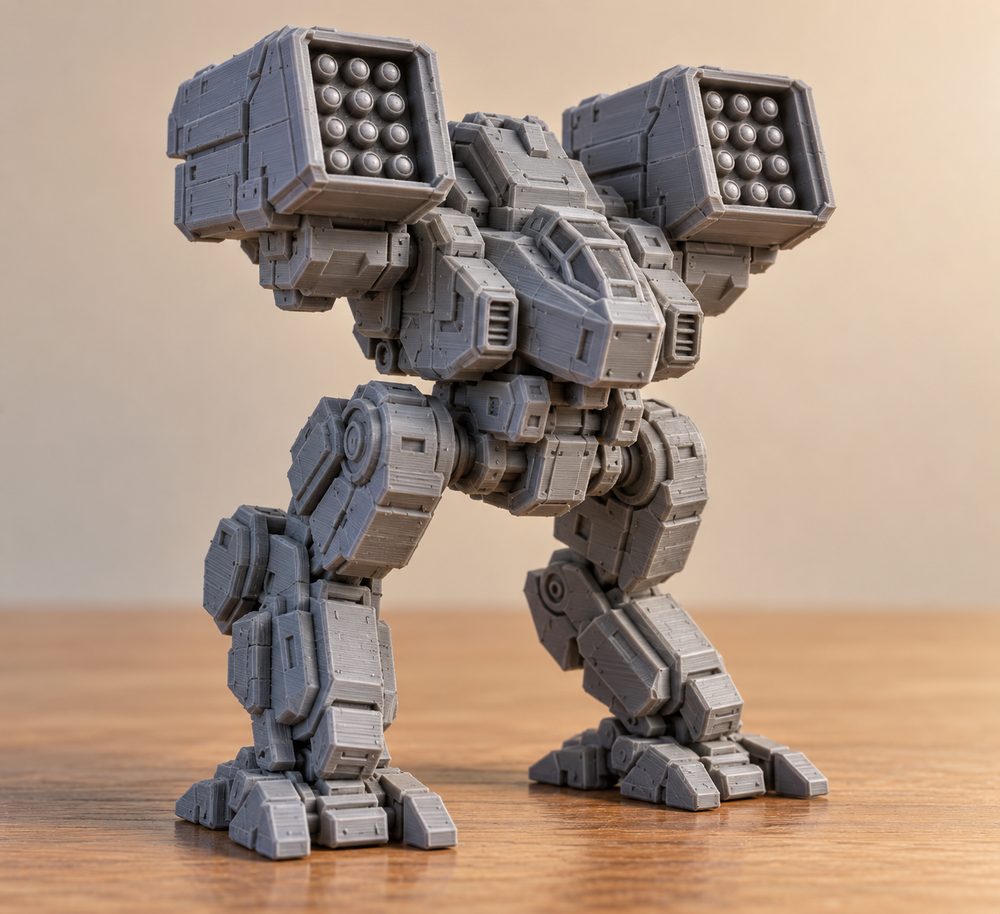 Arc 1A Archer For Battletech 3D Printing Creative Design Inspiration