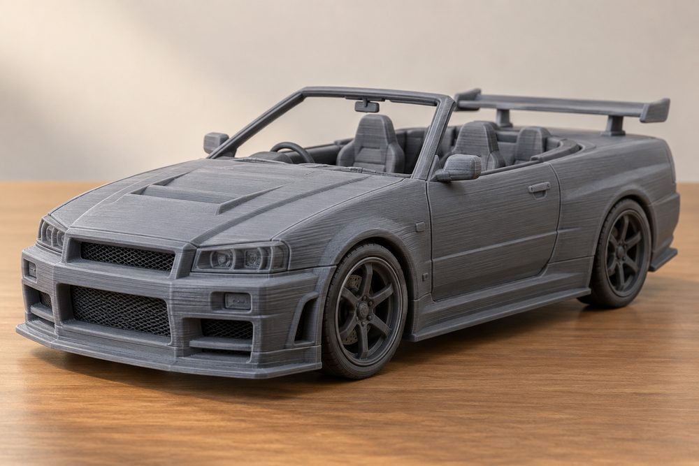 Skyline Convertible Inspiração de design criativo para impressão 3D