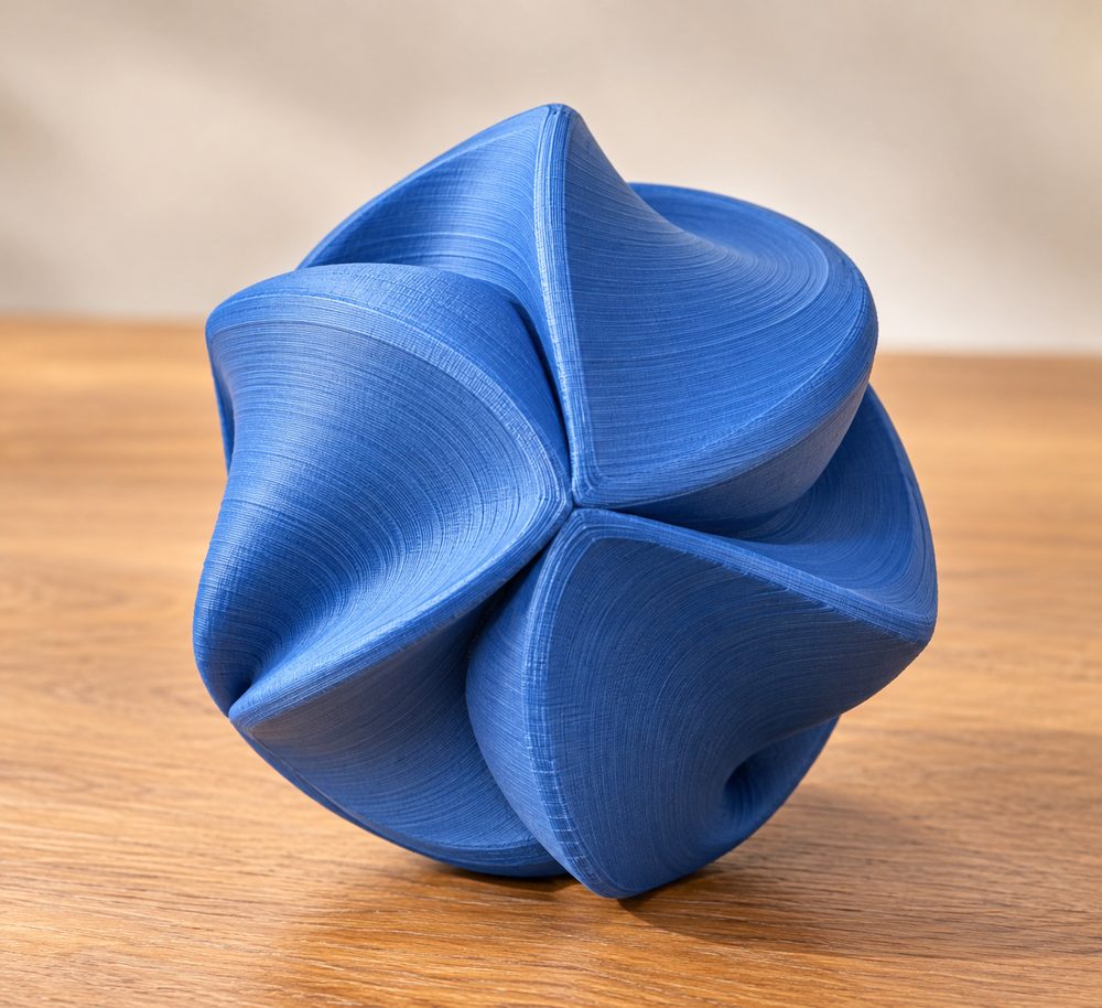 Octosphericon Wave 3D Printing Creative Design Inspiration
