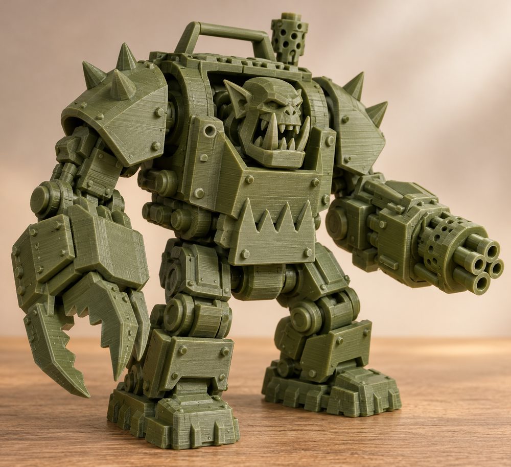 Orc Paqbots Cảm hứng thiết kế sáng tạo cho in 3D