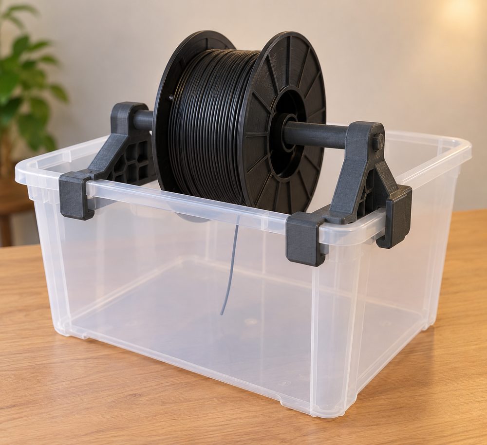 Spool Holder For Ikea Samla Inspiração de design criativo para impressão 3D