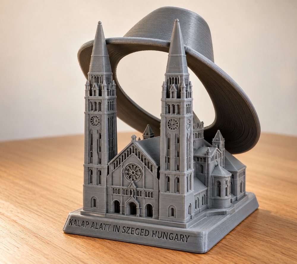 Kalap Alatt In Szeged Hungary Inspirasi desain kreatif untuk pencetakan 3D