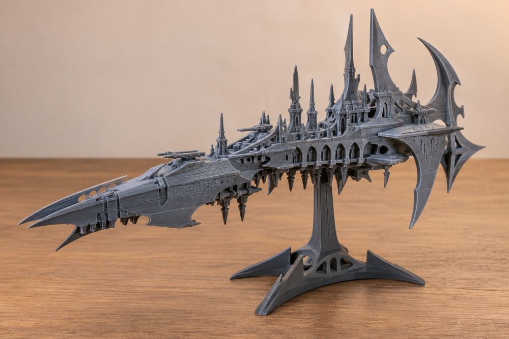 Space Fleet Cursed Elves Fleet Scale Inspiración de diseño creativo para impresión 3D