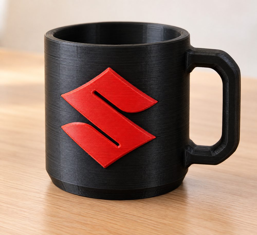 Suzuki Logo Cup Romb Inspiration créative pour l’impression 3D