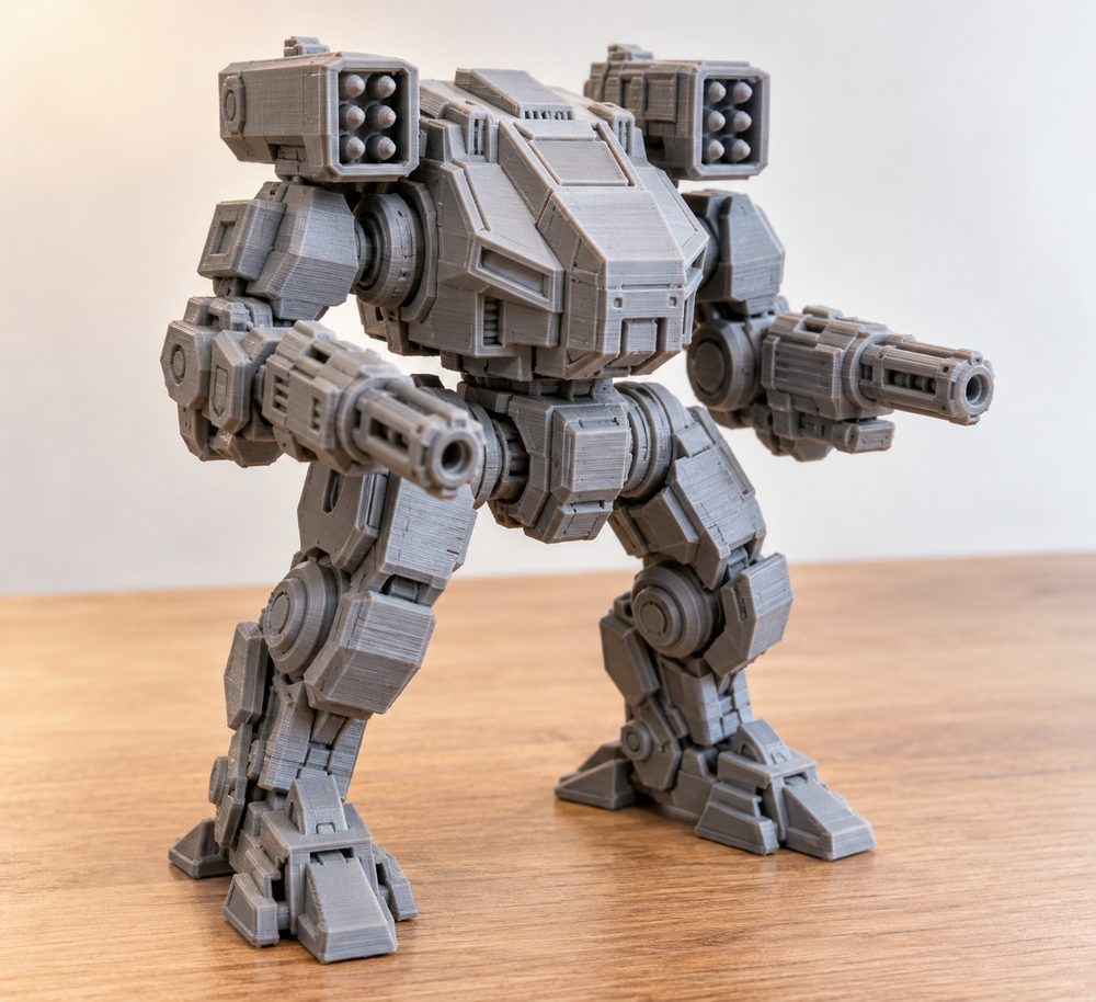 Robot Legions Release 3D Baskı için Yaratıcı Tasarım İlhamı