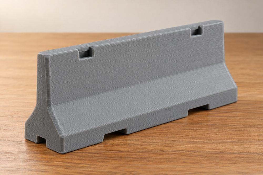 Concrete Barrier 3D Printing Creative Design Inspiration