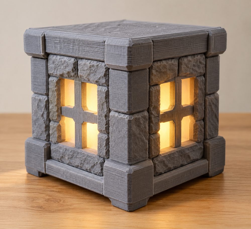Stone Light Ffst P Creatieve ontwerpinspiratie voor 3D-printen