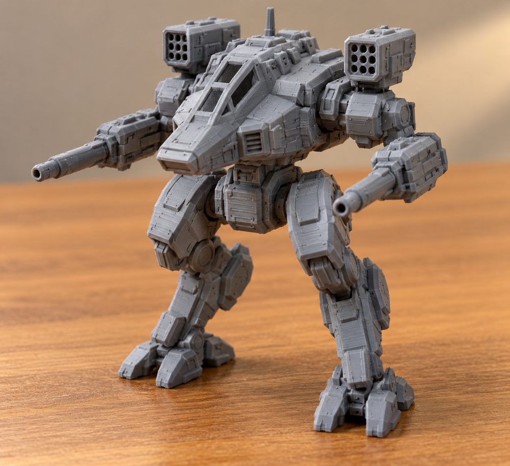 Adr Prime Adder Aka Puma For Battletech Inspiración de diseño creativo para impresión 3D