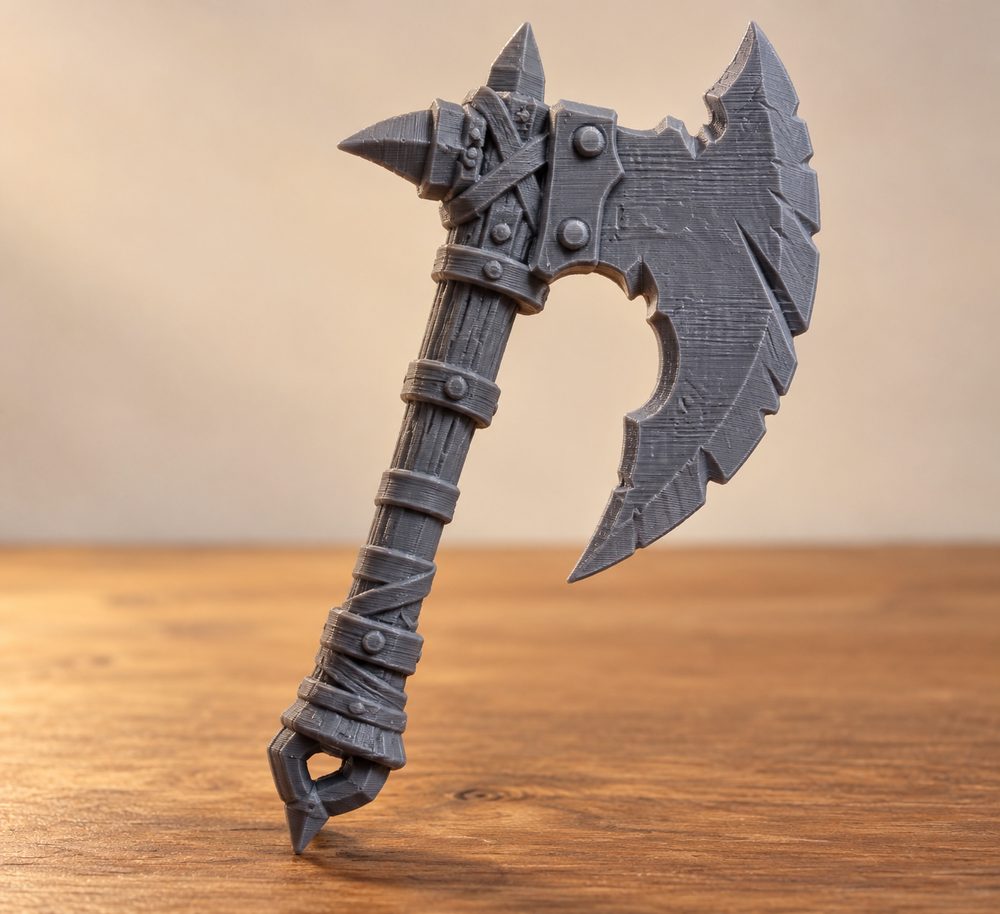 Goblin Axe 32Mm Dnd Inspiración de diseño creativo para impresión 3D