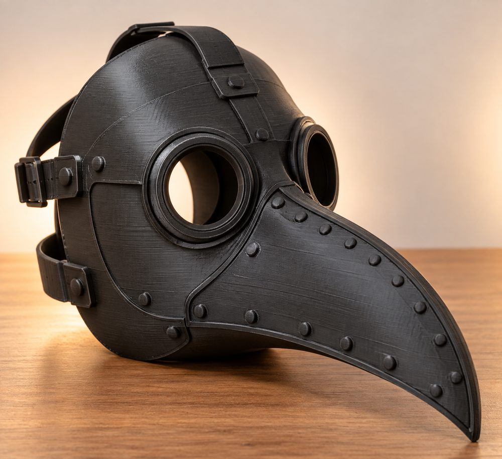 Mask Of The Plague Doctor3D打印创意设计灵感