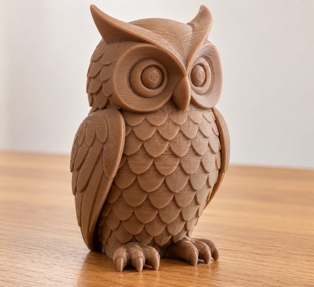 Hibou Inspirasi reka bentuk kreatif untuk cetakan 3D