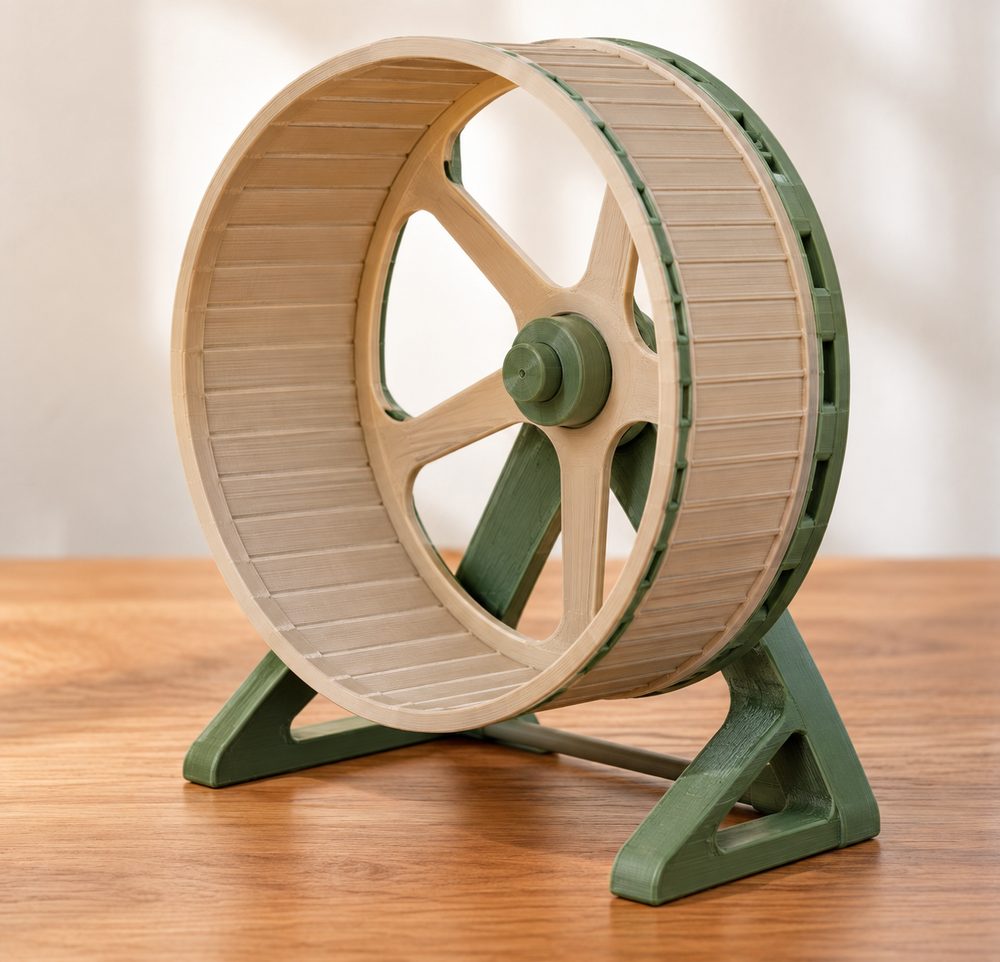 Wheel For Hamsters Inspirasi reka bentuk kreatif untuk cetakan 3D